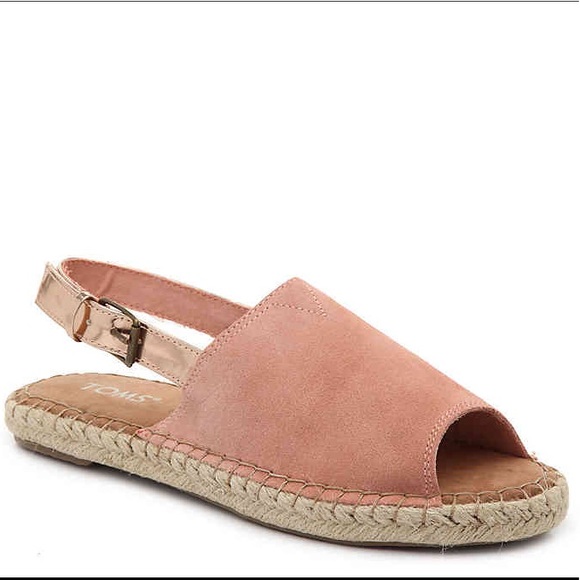 NIB TOMS Clara Espadrille Slingback Sandal - Picture 8 of 8